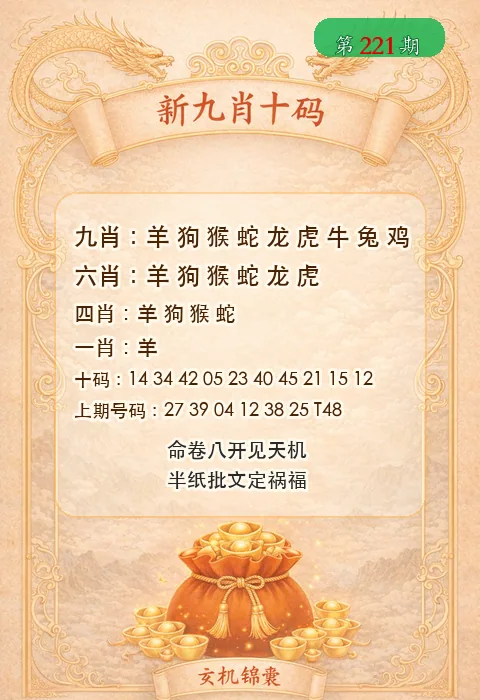 2026221期六合彩玄机图